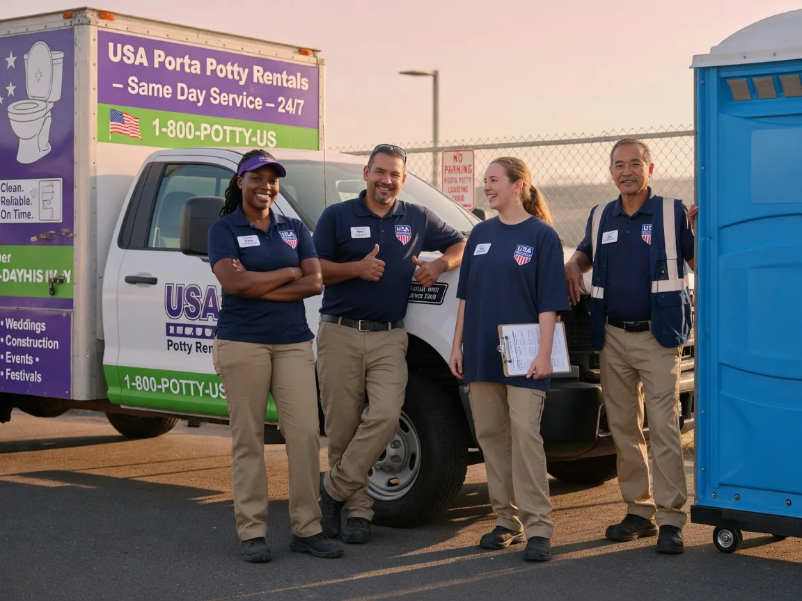 Porta Potty Rental company in Martinsville, MO