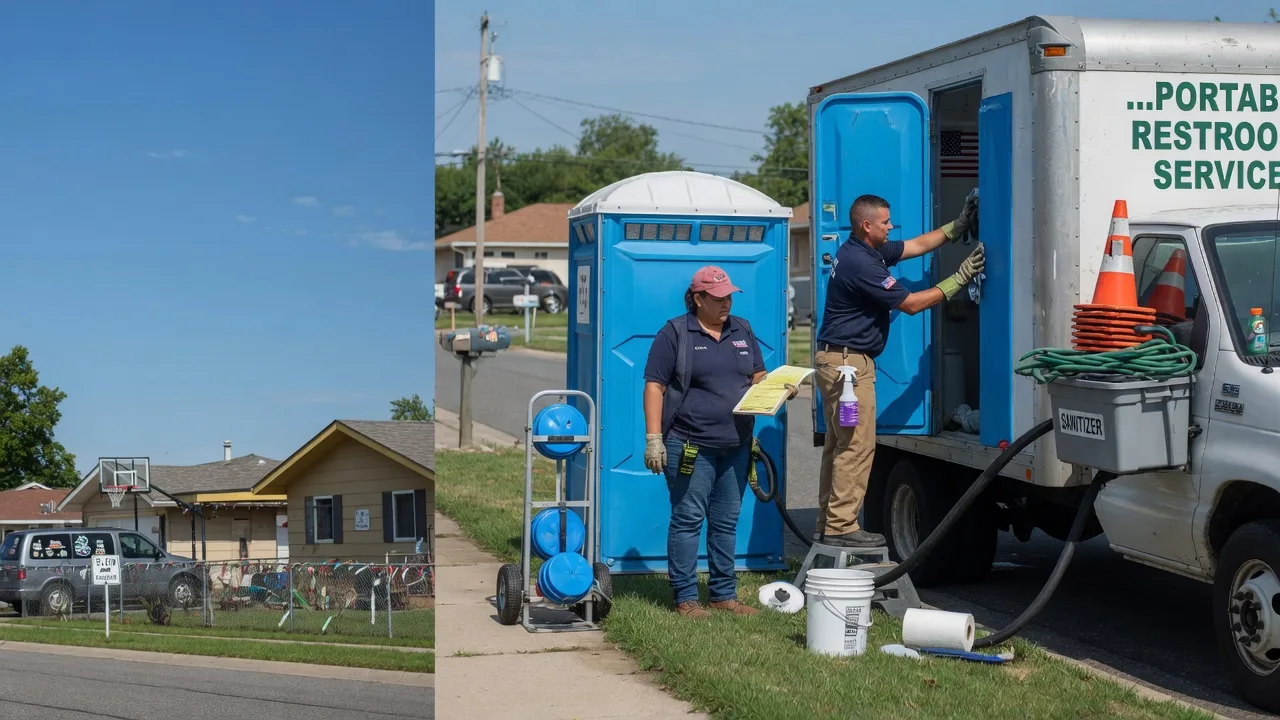 Portable Toilet Rental in Martinsville, MO near me